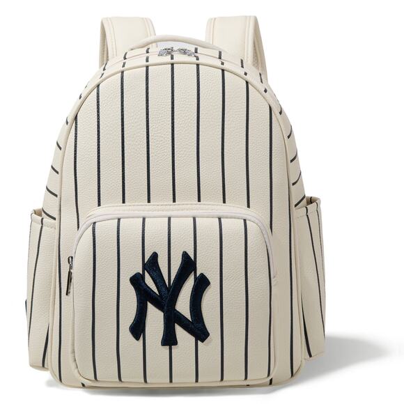 MLB New York Yankees Stripe Backpack - Officially Licensed *NEW in Package* - Picture 1 of 8